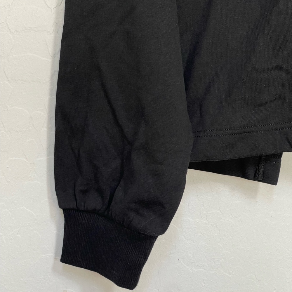 Halara long sleeve backless top in black size small - Picture 2 of 8